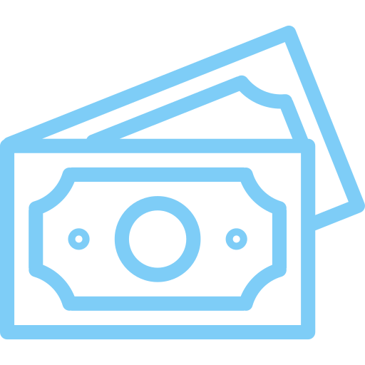 money light blue